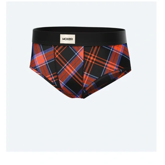 WOXER Classic Brief, Aspen Plaid, new, Size: Medium - Picture 4 of 12